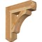 Ekena Millwork Legacy Craftsman Rough Sawn Bracket, Western Red Cedar, 6"W x 26"D x 26"H BKT06X26X26LEC04RWR - alternate 1